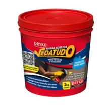 Vedante para Trincas Veda Trinca Vedatudo 1kg para Superfícies Internas e Externas Dryko Vedante para Trincas Veda Trinca Vedatudo 1kg para Superfícies Internas e Externas Dryko