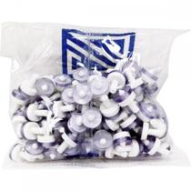 Vedante Pvc+Silicone 1/2''Grap Reto 100Pecas 1018E Vedante Pvc+Silicone 1/2''Grap Reto 100Pecas 1018E