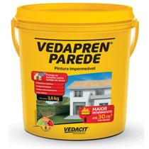 Vedapren Parede Branco 3,6 Kilos - 121774 - VEDACIT Vedapren Parede Branco 3,6 Kilos - 121774 - VEDACIT