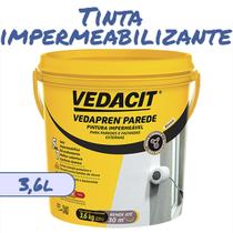 Vedapren Parede Pintura Impermeavel Para Peredes E Fachadas Branca Branco - borracha líquida