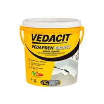 VEDAPREN Vedacit Manta Líquida Branca 4,5KG - Proteção Impermeável para Lajes, Telhas e Calhas