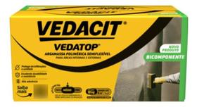 Vedatop Bicomponente Caixa 18 Kg Cor Cinza