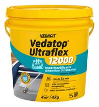 Vedatop Ultraflex 12000 Vedacit Impermeabilizante Flexível 4kg