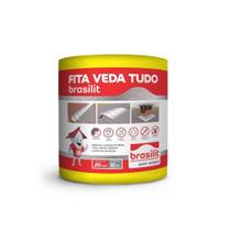 Vedatudo fita aluminizada brasilit 20cmx10m