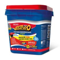 Vedatudo tinta emborrachada grafite 4kg -tintaembgr-gl dryko