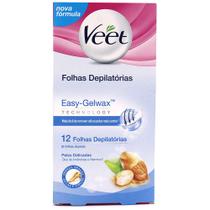 Veet Cera Fria Corporal Pele Delicada 12 unidades