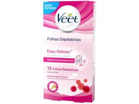 Veet - Folha Depilatória Peles Normais e Secas - 12 Folhas Veet - Folha Depilatória Peles Normais e Secas - 12 Folhas