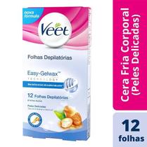 Veet Folhas para Depilação Corporal Peles Delicadas 12 Un Veet Folhas para Depilação Corporal Peles Delicadas 12 Un