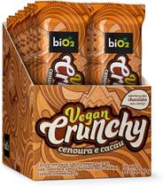 Vegan Crunchy Barra de Cereais Sabor Cenoura e Cacau (10 X 28G) BiO2