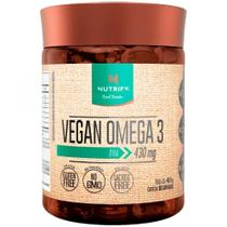 Vegan Omega 3 100% Vegano DHA 430mg 6O Capsulas - Nutrify