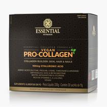 Vegan Pro-Collagen 100mg 30 sachês 11g Vegano 330g Essential Vegan Pro-Collagen 100mg 30 sachês 11g Vegano 330g Essential