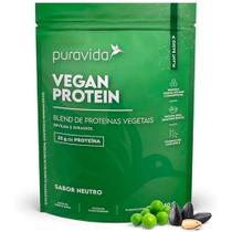 Vegan Protein - Blend de Proteínas Vegetais - Neutro - 450g - Pura Vida