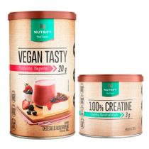 Vegan Tasty - 420G - Proteína Vegana + 100% Creatina Monohidratada - 300g - Nutrify