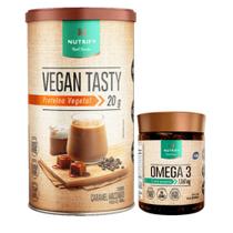 Vegan Tasty - 420G - Proteína Vegana - Nutrify + Ômega 3 - 60 Cápsulas - Nutrify - IFOS