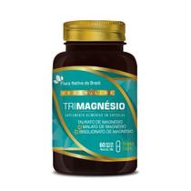 Vegan TriMagnésio(Taurato + Malato + Bisglicinato) 60Caps Flora Nativa do Brasil