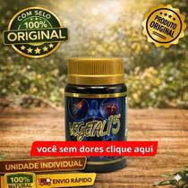Vegetal 15 Original 15 Capsulas Natural Nova Embalagem
