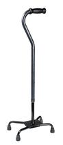 Veia prateada Quad Cane Graham-Field Lumex Bariatric de 500 libras x2