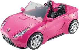 Veiculo Barbie Carro Conversível Rosa Mattel DVX59