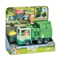 Veículo Caminhão De Lixo Bluey e Bin C/ Acessórios - Candide