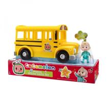 Veiculo Cocomelon Yellow School Bus com Boneco Jj - Candide 3305