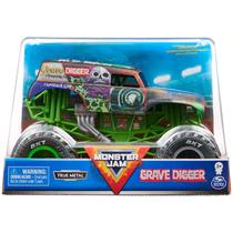 Veículo colecionável fundido sob pressão Monster Jam Grave Digger 1:24