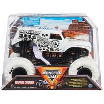 Veículo colecionável fundido sob pressão Monster Jam Grave Digger 1:24 Veículo colecionável fundido sob pressão Monster Jam Grave Digger 1:24