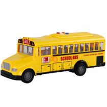 Veículo com Fricção - Ônibus Escolar - School Bus - Luz e Som - 1:16 - Yes Toys Veículo com Fricção - Ônibus Escolar - School Bus - Luz e Som - 1:16 - Yes Toys