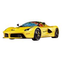 Veículo com Luz e Som - Last Car - Bate e Volta - Amarelo - DM Toys