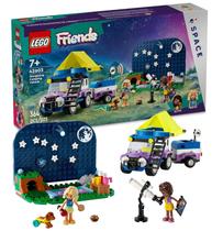 Veículo de acampamento de brinquedo LEGO Friends Stargazing com 2 minibonecas