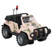 Veiculo De Ação Bege Exército - BBR Toys