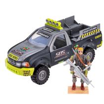 Veículo de Ação Pick Up Explorer Commandos com 1 Figura - Gulliver Veículo de Ação Pick Up Explorer Commandos com 1 Figura - Gulliver