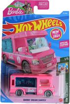 Veículo de Brinquedo Hot Wheels Barbie Dream Camper Rosa 21/250