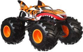 Veículo de brinquedo Hot Wheels Monster Trucks Tiger Shark escala 1:24