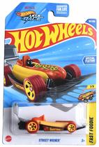 Veículo de Brinquedo Hot Wheels Street Wiener Spicy Dog 85/250 Veículo de Brinquedo Hot Wheels Street Wiener Spicy Dog 85/250