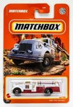 Veículo de Brinquedo Matchbox Fire Dasher 46/100 Branco Veículo de Brinquedo Matchbox Fire Dasher 46/100 Branco
