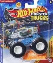 Veículo de Brinquedo Mattel Hot Wheels Monster Truck Modo Avião
