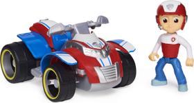 Veículo de brinquedo Paw Patrol Ryder's Rescue ATV com Figure Kids 3+