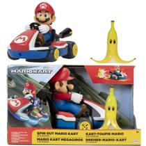 Veículo de Brinquedo Super Mario Spin Out - Kart Mario Racer Veículo de Brinquedo Super Mario Spin Out - Kart Mario Racer