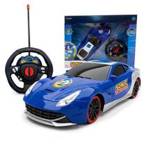 Veículo De Controle Remoto Com Volante Sonic Carrinho Autoracing Infantil