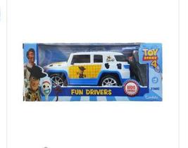 Veículo de Controle Remoto Fun Drivers Disney Toy Story Woody Candide 4912