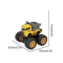Veículo de engenharia de liga inercial infantil escalada off-road deslizante menino brinquedo carro presente de aniversário presente de natal