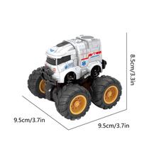 Veículo de engenharia de liga inercial infantil escalada off-road deslizante menino brinquedo carro presente de aniversário presente de natal