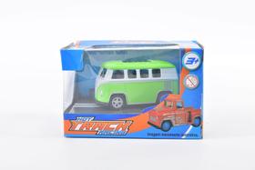 Veiculo de Metal Pequeno - Hot Track Racing - Kombi Verde TERRACO