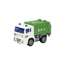 Veículo de Reciclagem Caminhão Lixo ou Entulho Emite Luz e Som - BBR Toys