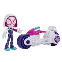 Veículo de Roda Livre com Mini Figura - Spidey and his Amazing Friends - Ghost-Spider - Hasbro