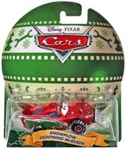 Veículo Die-Cast Disney Relâmpago McQueen com Arado de Neve Veículo Die-Cast Disney Relâmpago McQueen com Arado de Neve
