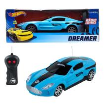 Veiculo Dreamer Hot Wheels - RC 3 Func Pilhas - Azul