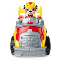 Veículo e Mini Figuras - Patrulha Canina - Mighty Pups - Super Paws - Deluxe - Marshall - Sunny
