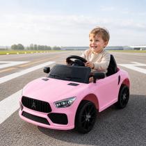 Veículo Elétrico Carro Infantil X9 Carrinho 12V Rosa com Controle Remoto Som e Luz Veículo Elétrico Carro Infantil X9 Carrinho 12V Rosa com Controle Remoto Som e Luz