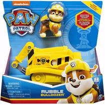Veículo Escavadeira c/ Figura Rubble Patrulha Canina - Sunny Veículo Escavadeira c/ Figura Rubble Patrulha Canina - Sunny